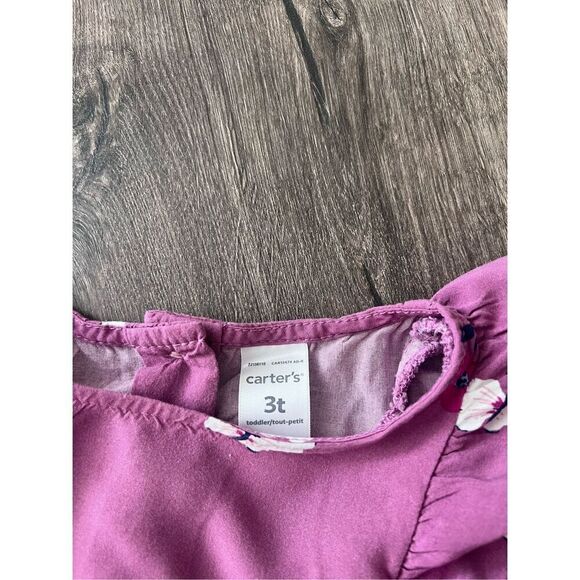 Carter’s  Toddler Girl Floral Butterfly Dress size 3T - Picture 5 of 5